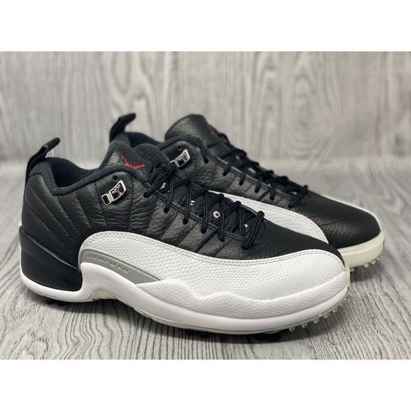 Nike Air Jordan XII 12 G Golf Playoff White Black DH4120-010 Size 7.5 main image 6